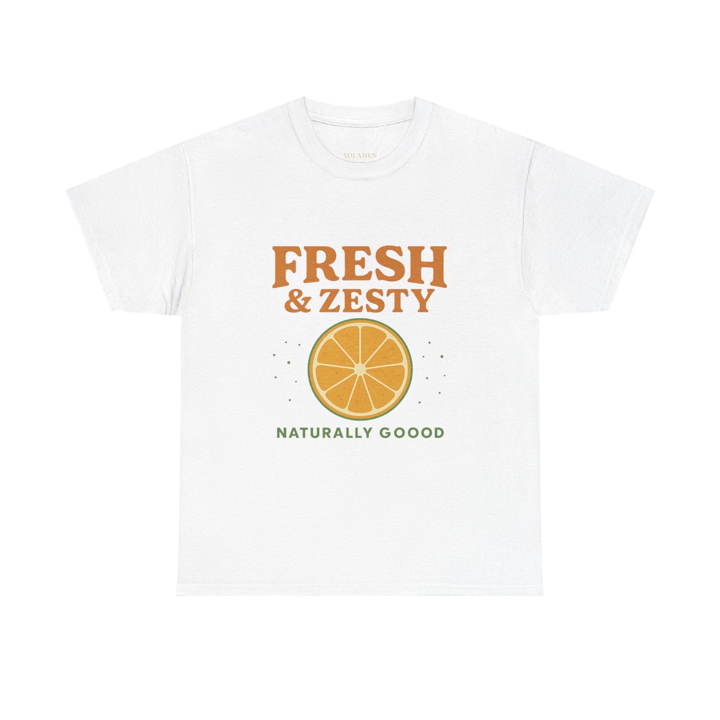 Fresh & Zesty Tee — “Naturally Good. Effortlessly Bold.”