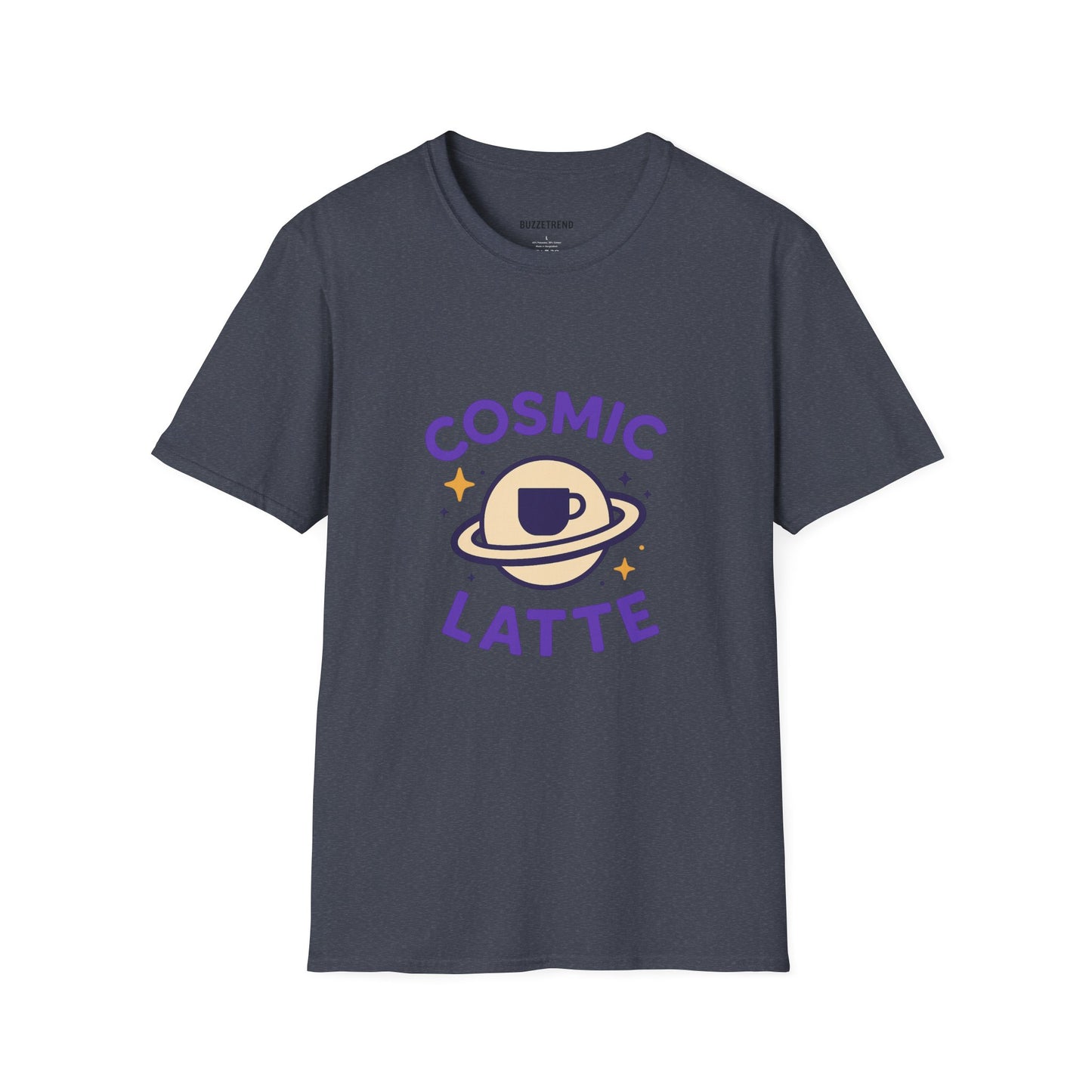 Cosmic Latte Tee — “Blast Off Into Your Day.”