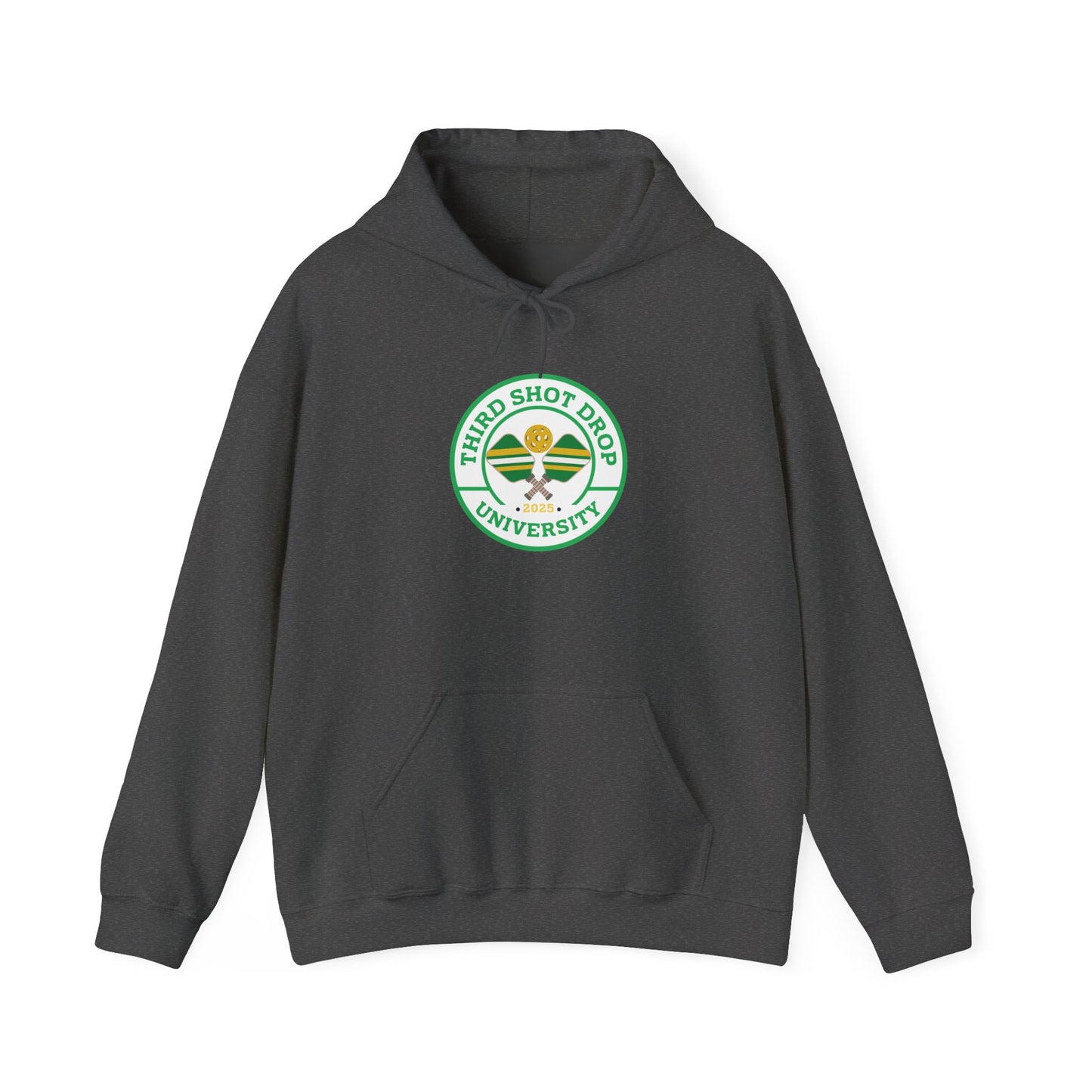 Majoring in Pickleball, Minoring in Trash Talk Hoodie GREEN — “Class of 2025: Serve. Drop. Dominate.”