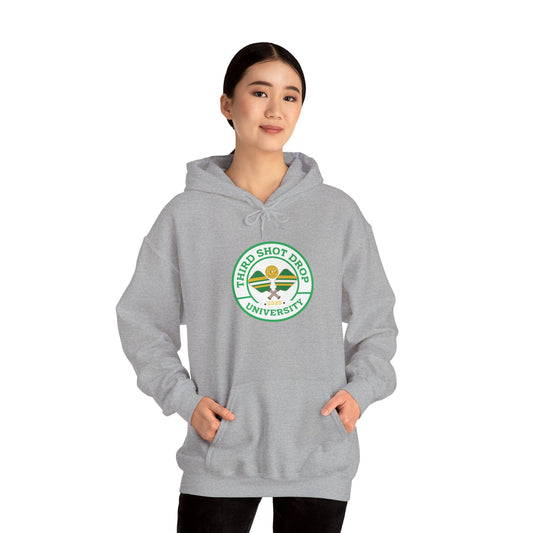 Majoring in Pickleball, Minoring in Trash Talk Hoodie GREEN — “Class of 2025: Serve. Drop. Dominate.”